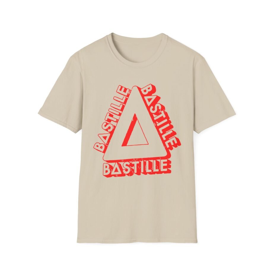 Bastille 3d Triangle Unisex Softstyle T-Shirt