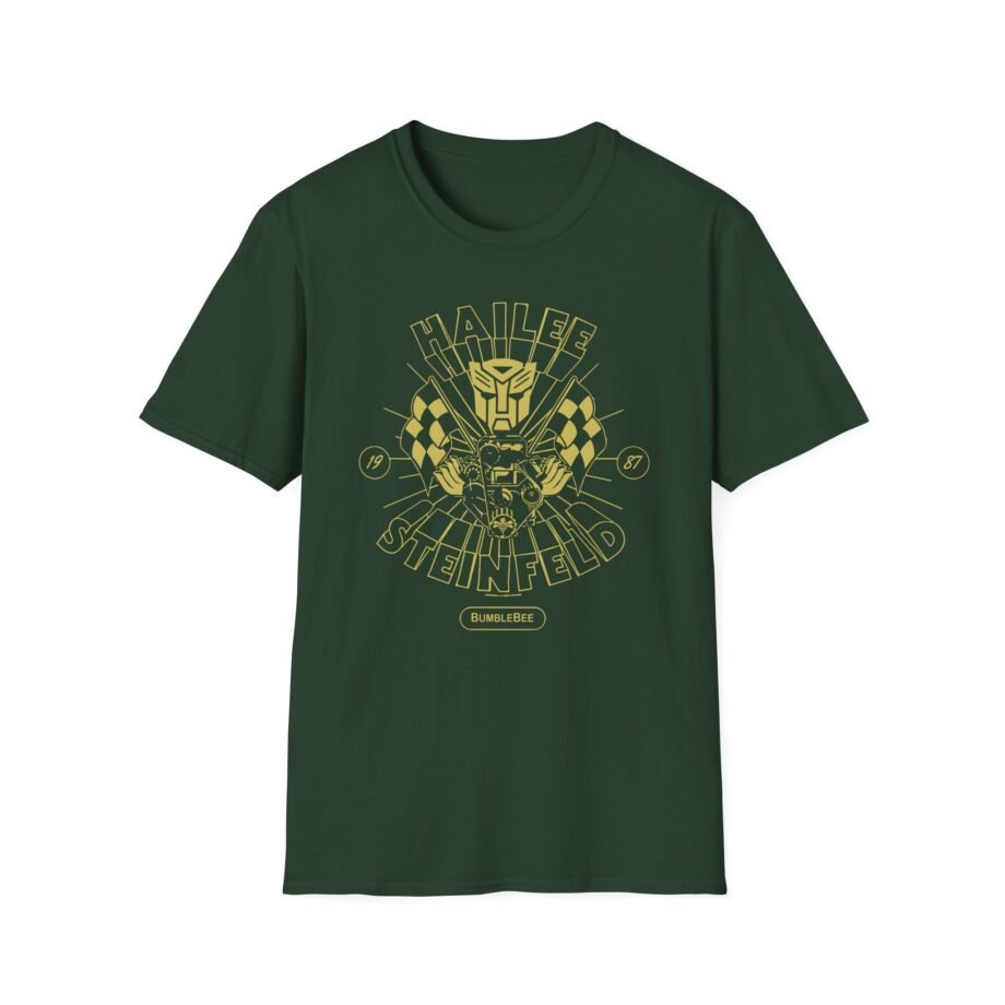 Hailee Steinfeld Bumblebee Garage Unisex Softstyle T-Shirt