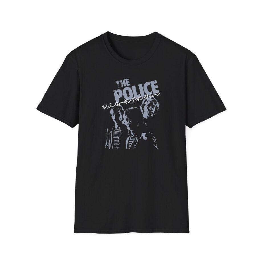 The Police Japan Retro Unisex Softstyle T-Shirt