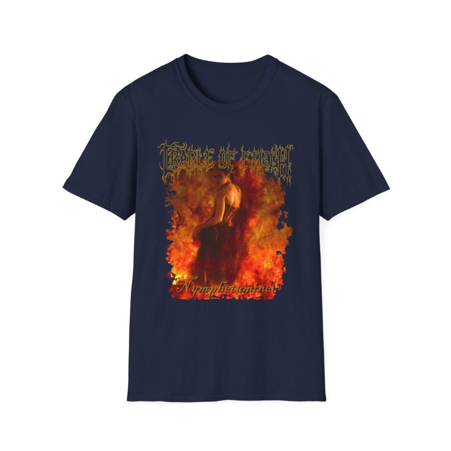 Cradle of Filth Nymphetamine Album Unisex Softstyle T-Shirt