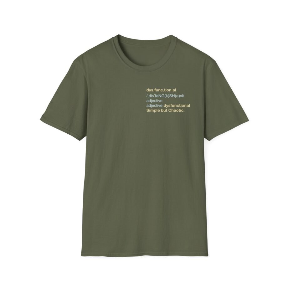 Alex Warren Dysfunctional Unisex Softstyle T-Shirt