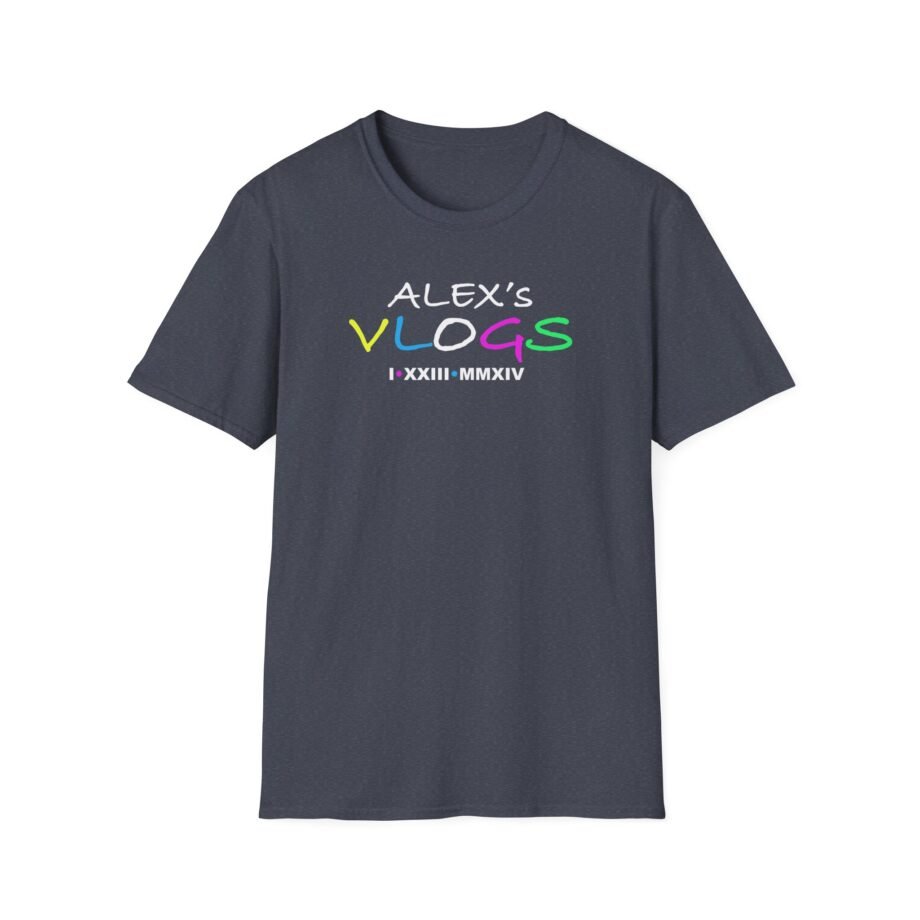 Alex Warren VLOGS Unisex Softstyle T-Shirt