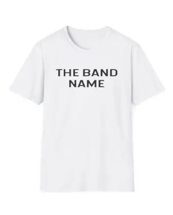 AJR the Band Name Unisex Softstyle T-Shirt