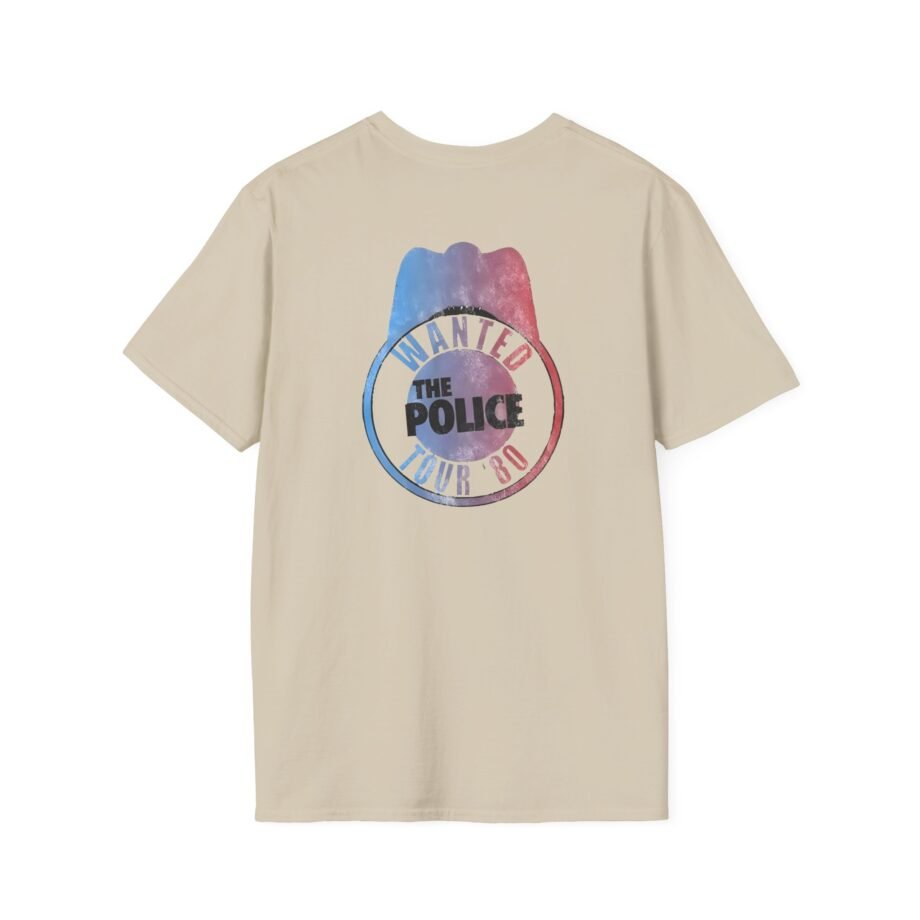The Police Outlandos Bootleg 1980 Ragla Unisex Softstyle T-Shirt