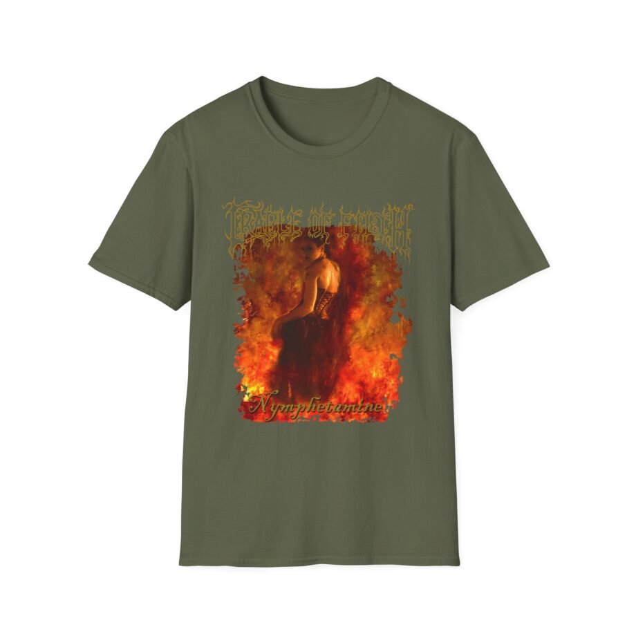 Cradle of Filth Nymphetamine Album Unisex Softstyle T-Shirt
