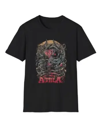 Attila Goat Skull & Bones Unisex Softstyle T-Shirt