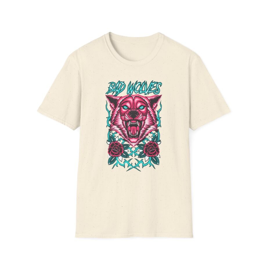 Bad Wolves Wolf in Vines Unisex Softstyle T-Shirt