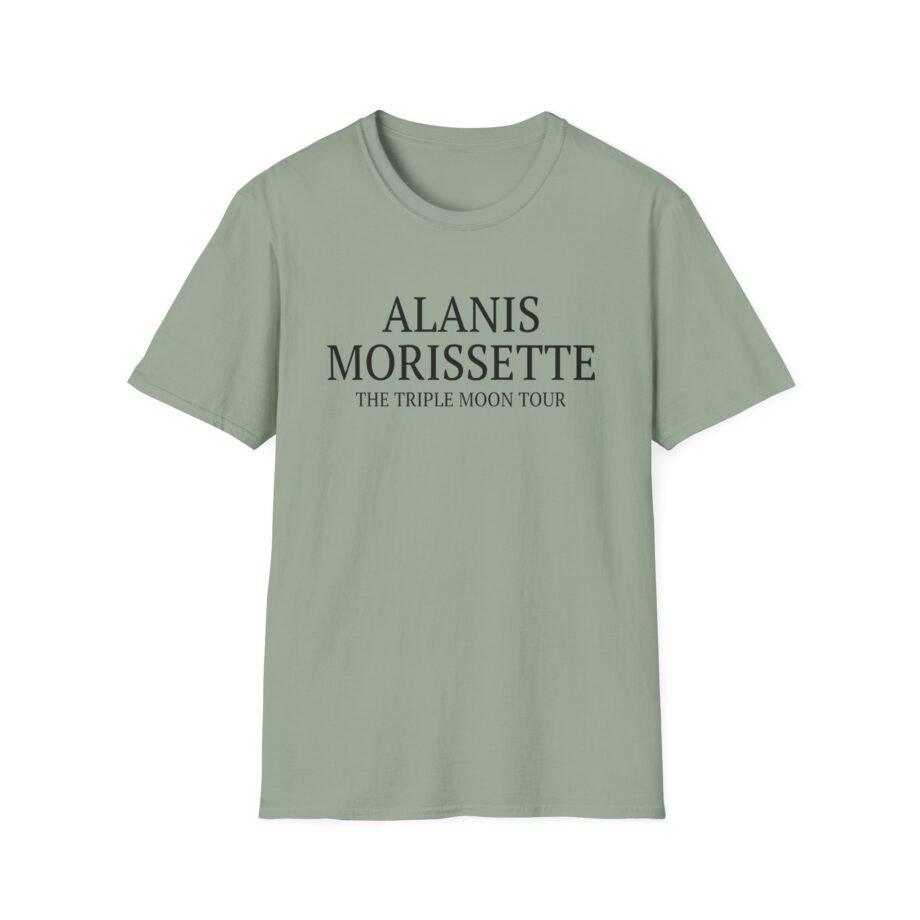 Alanis Morissette The Teple Moon Tour Unisex Softstyle T-Shirt