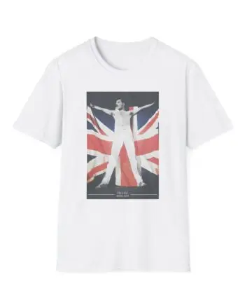 FM Union Jack Flag Unisex Softstyle T-Shirt
