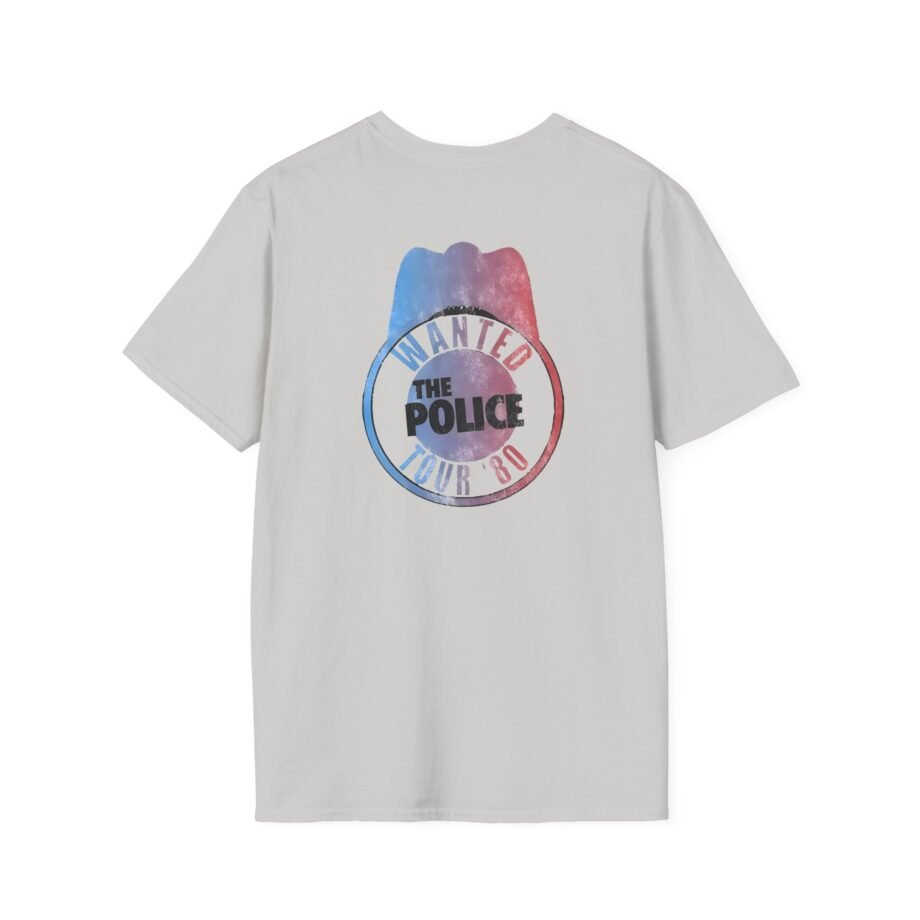The Police Outlandos Bootleg 1980 Ragla Unisex Softstyle T-Shirt