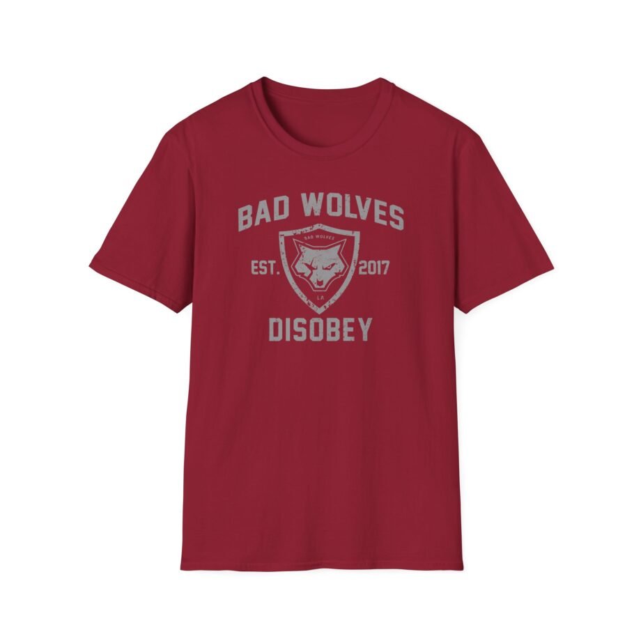 Bad Wolves Disobey Athletic Unisex Softstyle T-Shirt