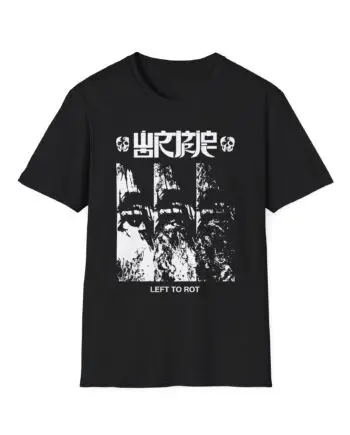 Wormrot Left to Rot Cover Unisex Softstyle T-Shirt