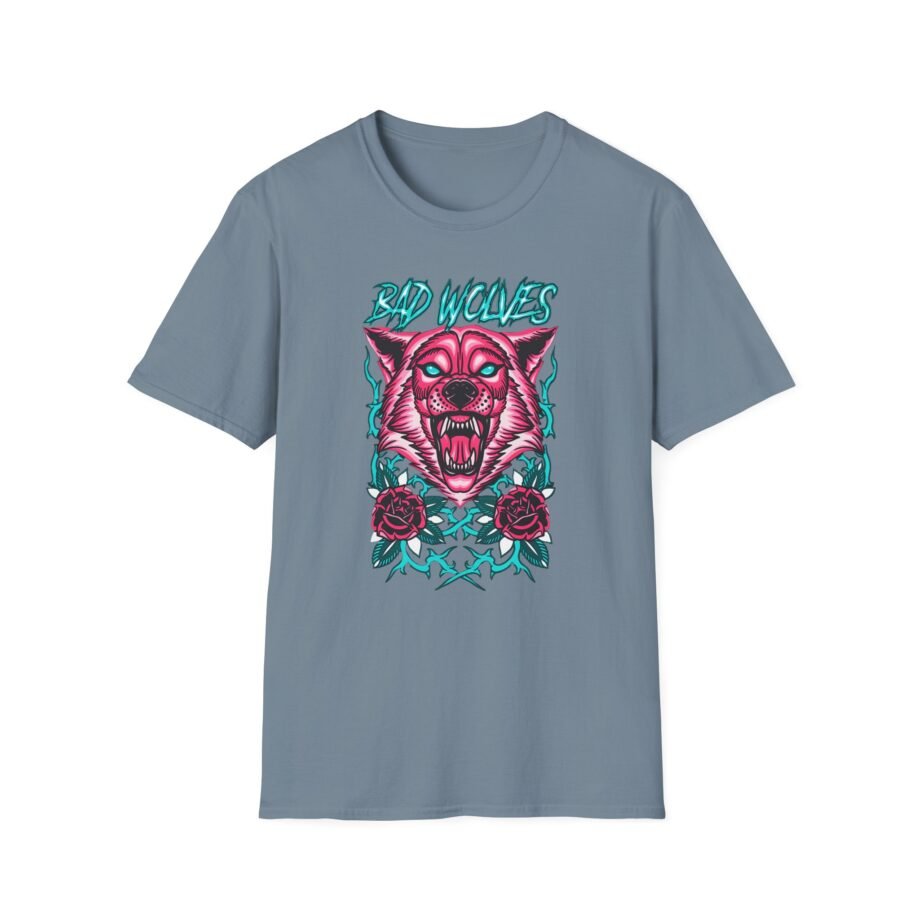 Bad Wolves Wolf in Vines Unisex Softstyle T-Shirt
