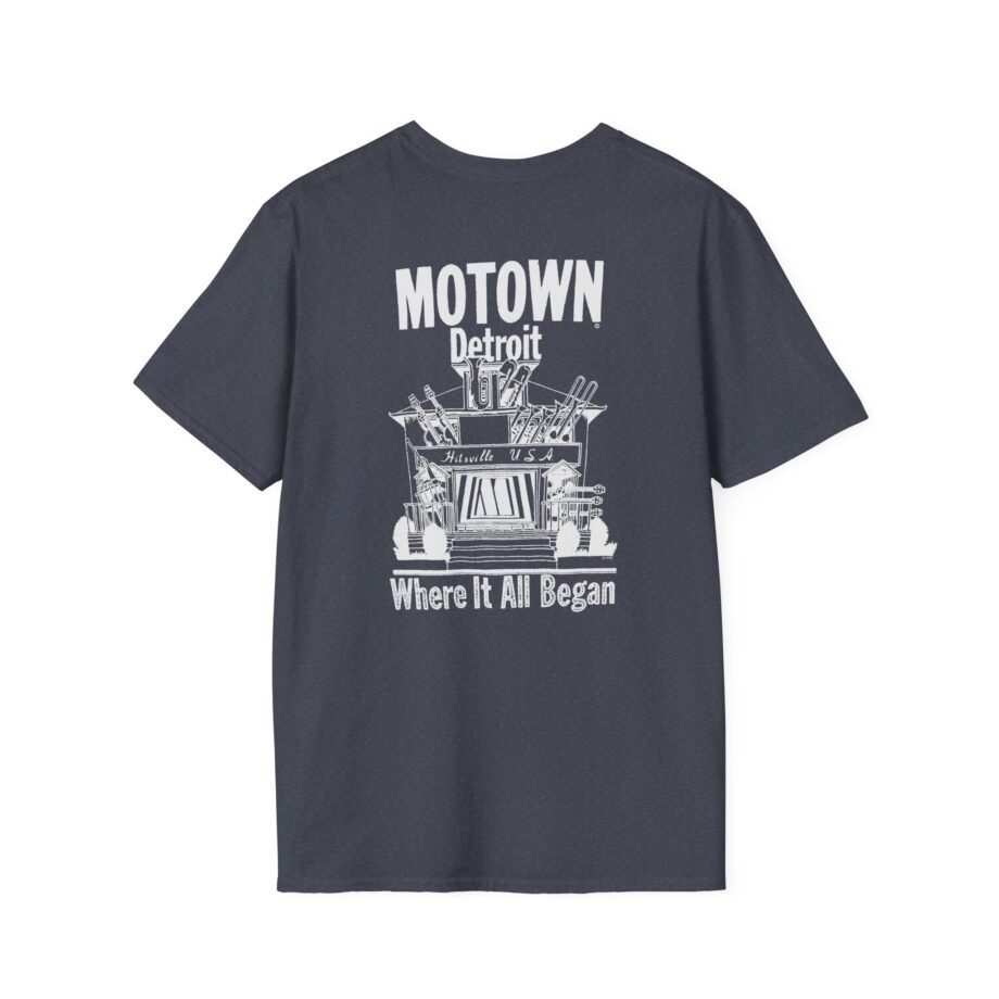 Motown Records Where It All Began Unisex Soft-style T-shirt
