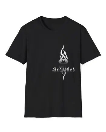 Overkill Scorched Stretched Logo Unisex Softstyle T-Shirt