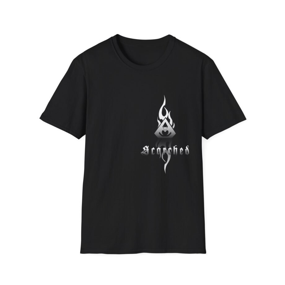 Overkill Scorched Stretched Logo Unisex Softstyle T-Shirt