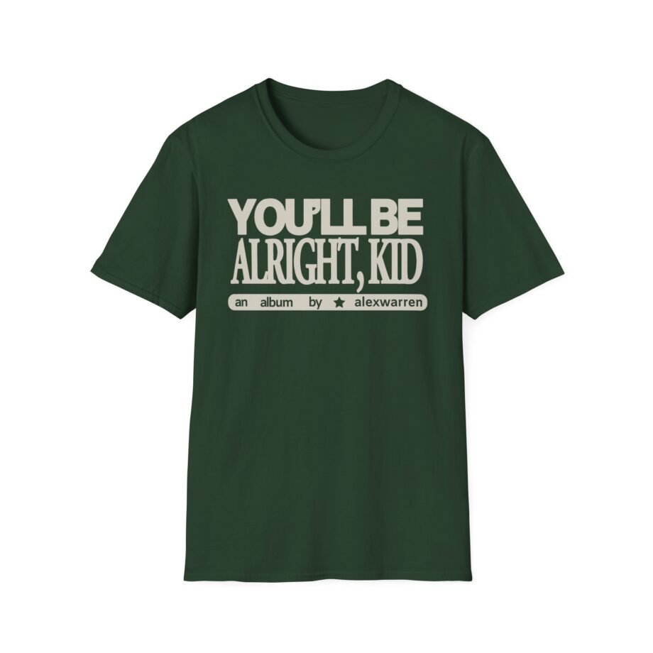 Alex Warren You’ll Be Alright Kid Unisex Softstyle T-Shirt