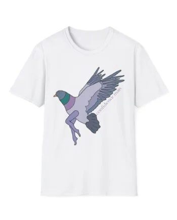 Confidence Man Pigeon Unisex Softstyle T-Shirt