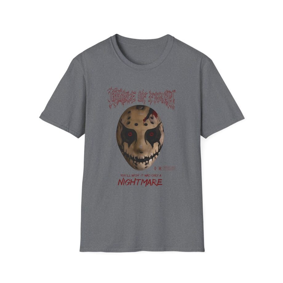 Cradle of Filth Halloween Hockey Mask Unisex Softstyle T-Shirt