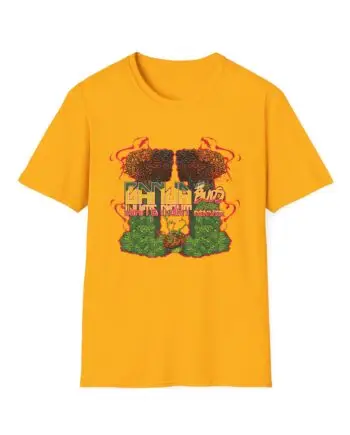 Ganja White Night Gwn & Buds Unisex Softstyle T-Shirt