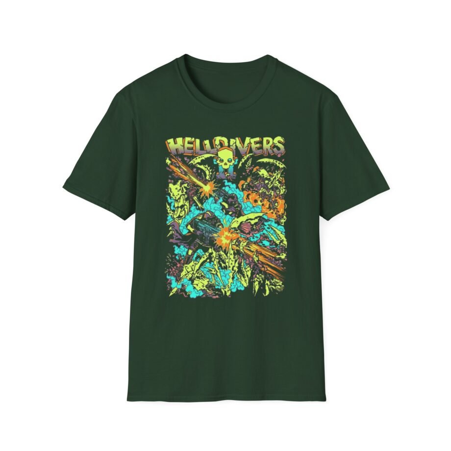 Helldivers the Taste of Freedom Unisex Soft-style T-shirt