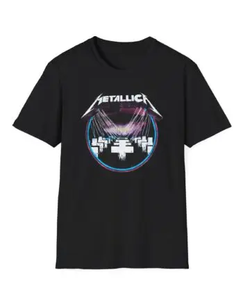 Metallica Master of Puppets Circle Unisex Softstyle T-Shirt