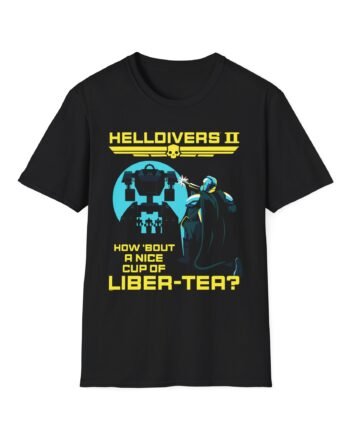 Helldivers Cup of Liber-tea Unisex Softstyle T-Shirt
