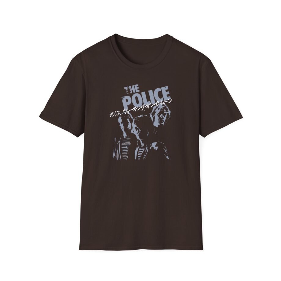 The Police Japan Retro Unisex Softstyle T-Shirt