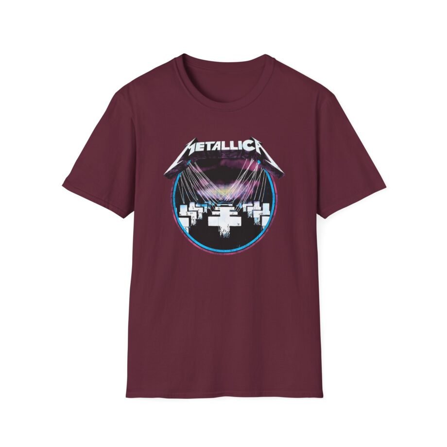 Metallica Master of Puppets Circle Unisex Softstyle T-Shirt