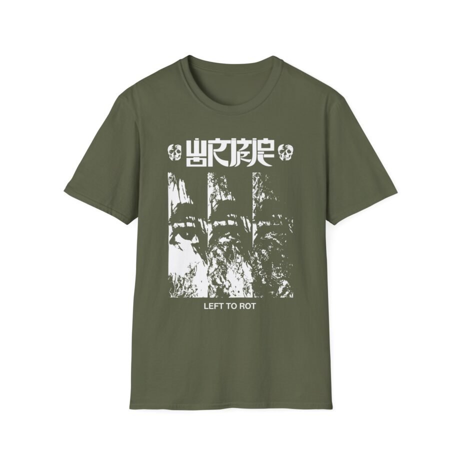 Wormrot Left to Rot Cover Unisex Softstyle T-Shirt