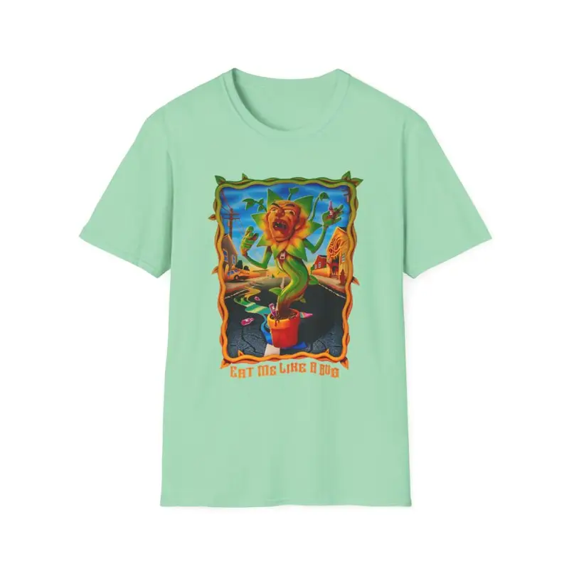 Creepcast Eat Me Like a Bug Unisex Softstyle T-shirt