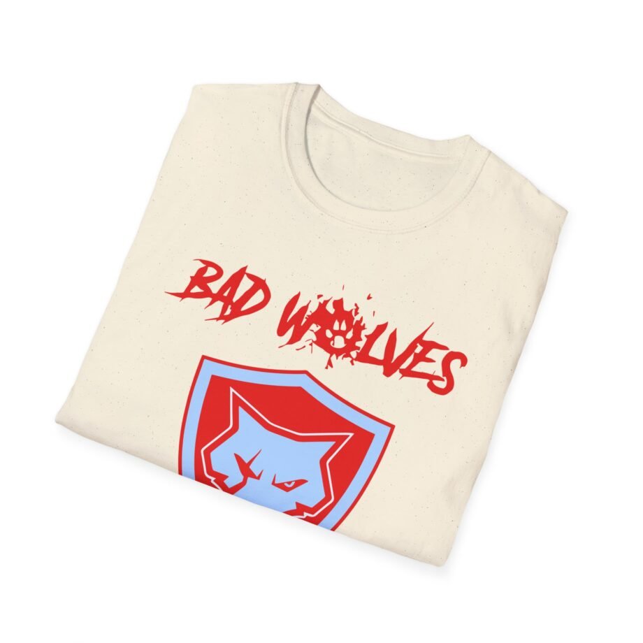 Bad Wolves Shield Blue Unisex Softstyle T-Shirt