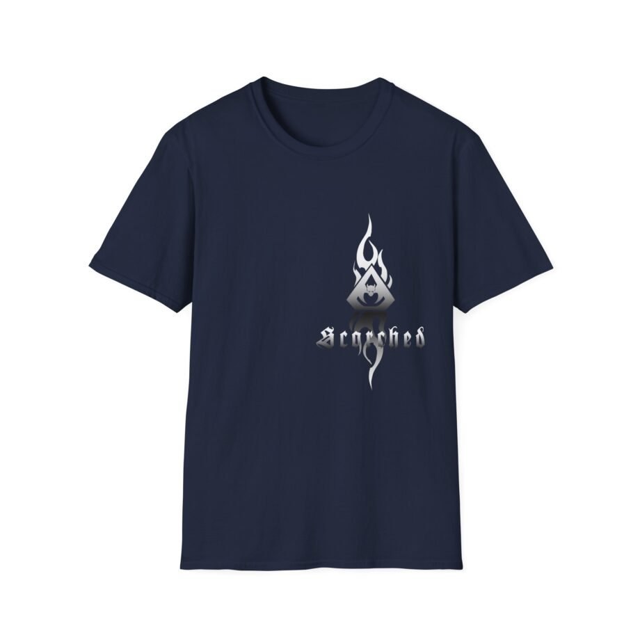 Overkill Scorched Stretched Logo Unisex Softstyle T-Shirt