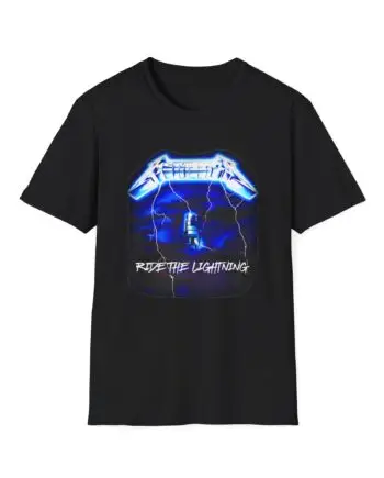 Metallica Ride the Lightning Unisex Softstyle T-Shirt