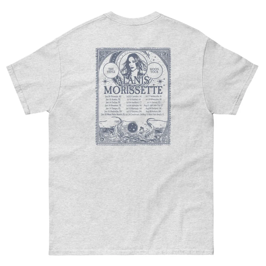 Alanis Morissette The Teple Moon Tour Unisex classic tee