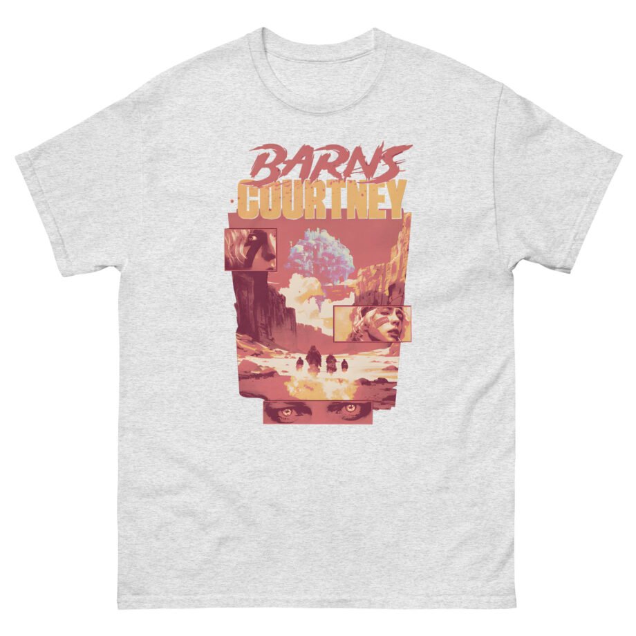 Barns Courtney Nomads on Burgundy Unisex classic tee