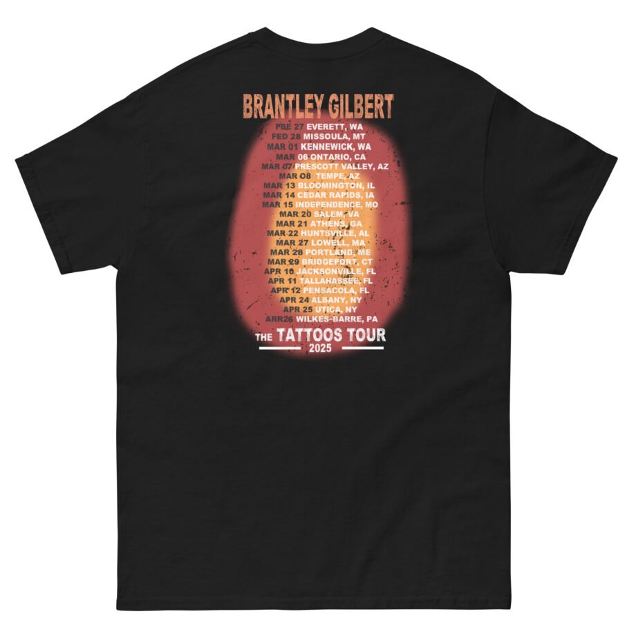 Brantley Gilbert Tour Unisex classic tee