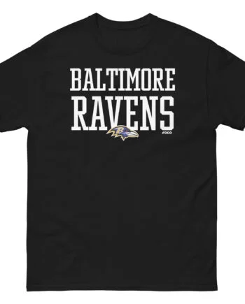Ravens Bold Wordmark Unisex classic tee