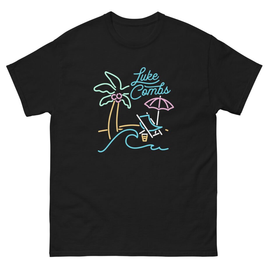 Luke Combs Neon Beach Unisex classic tee