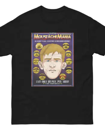 Almighty Moustache Mania Unisex classic tee