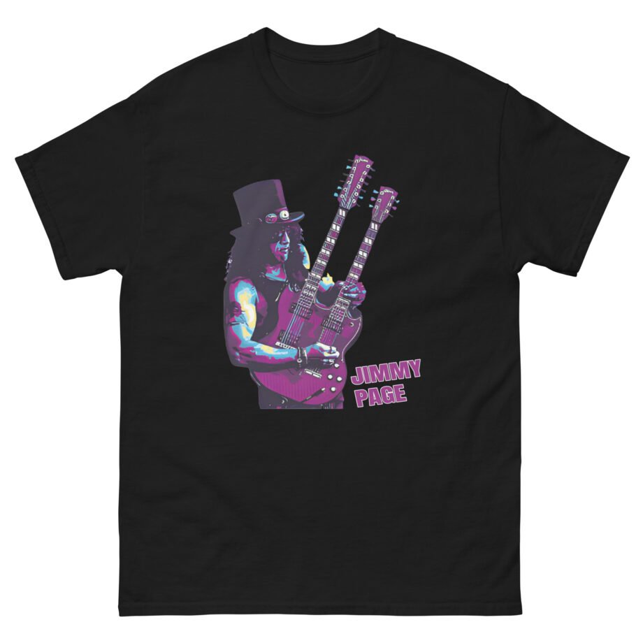 Jimmy Page Music 2 Side Unisex classic tee