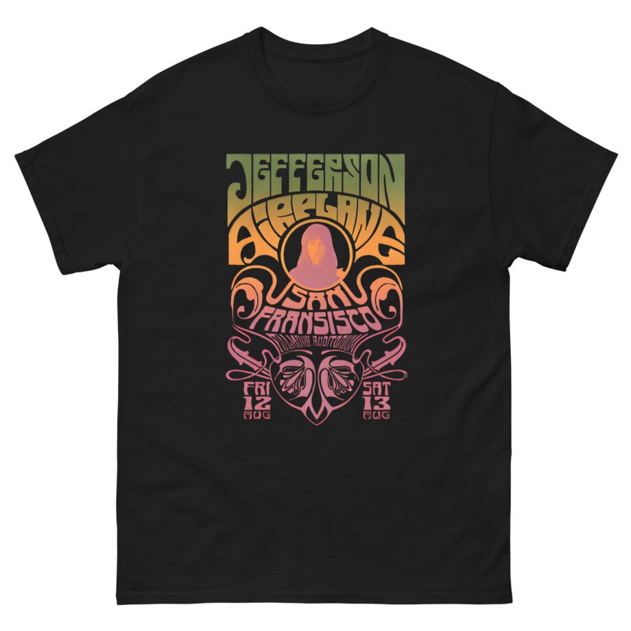 Jefferson Airplane Psychedelic Unisex classic tee