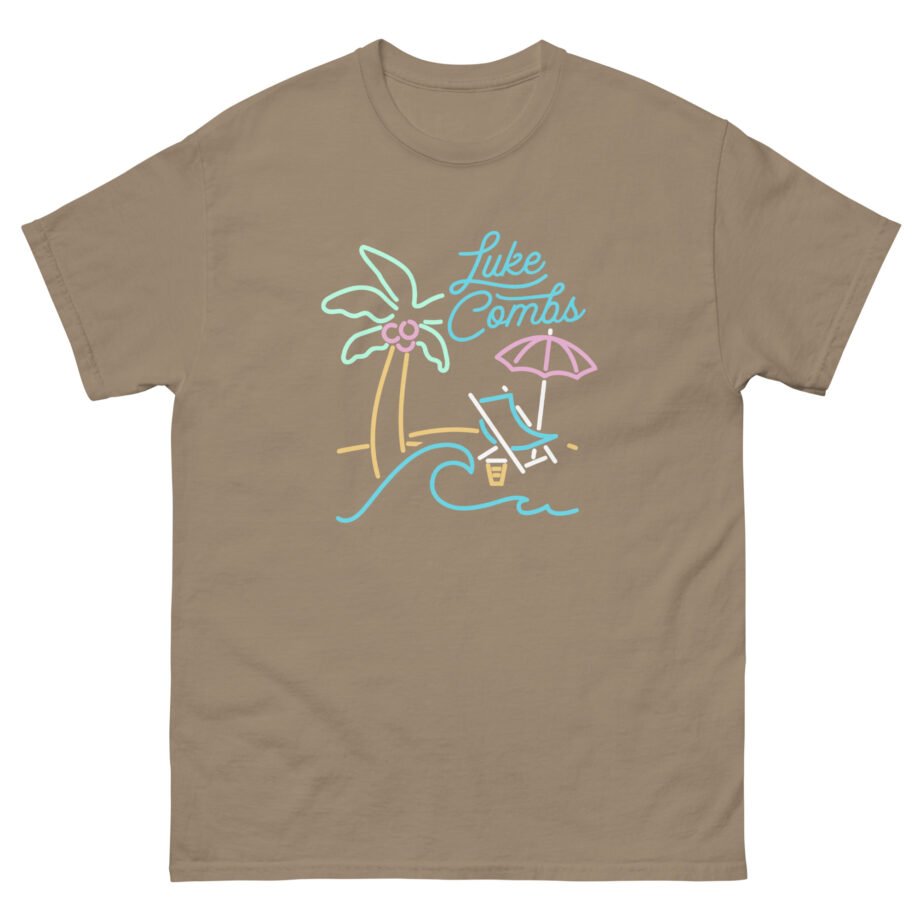 Luke Combs Neon Beach Unisex classic tee