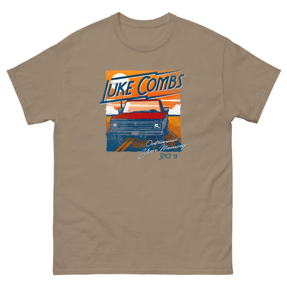 Luke Combs Outrunnin' Your Memory Unisex classic tee
