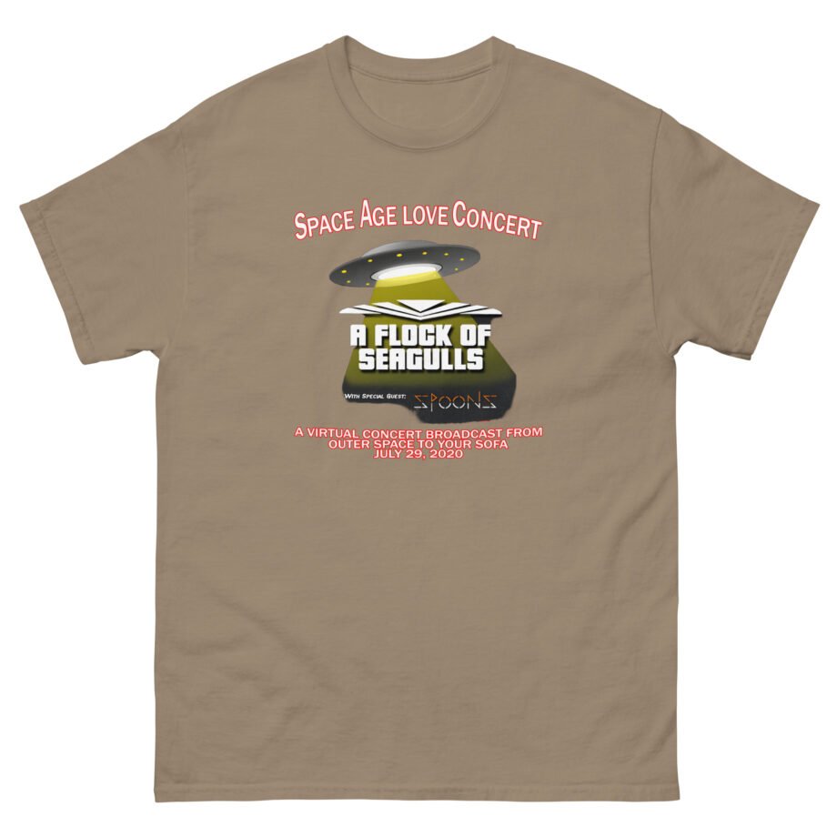 A Flock of Seagulls Space Age Love Concert Unisex classic tee