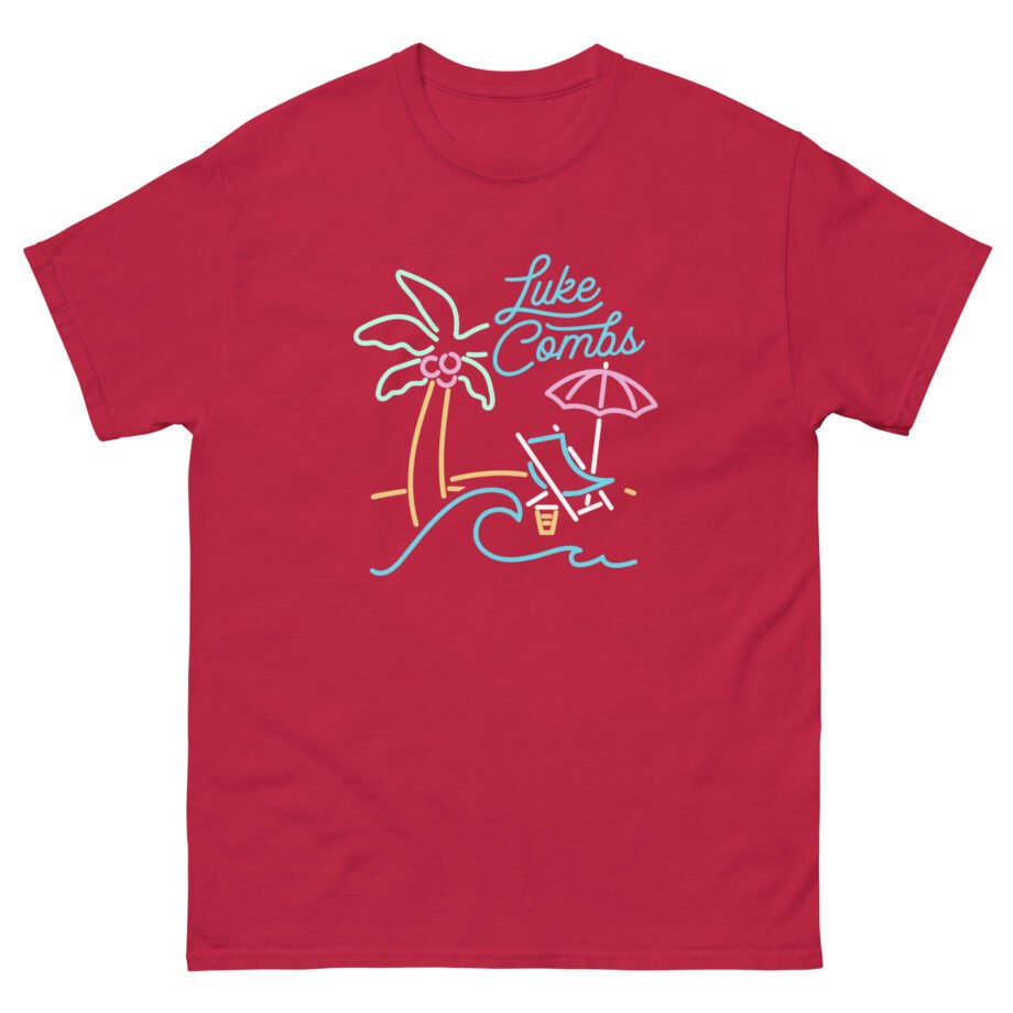 Luke Combs Neon Beach Unisex classic tee