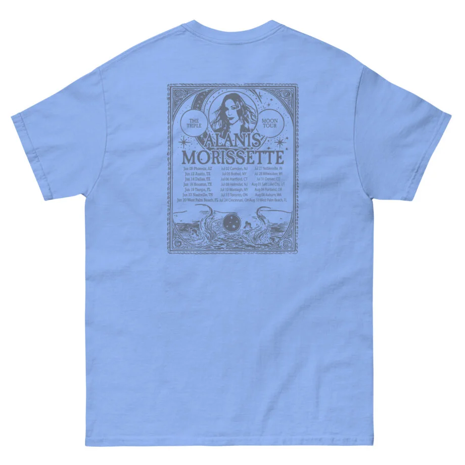 Alanis Morissette The Teple Moon Tour Unisex classic tee