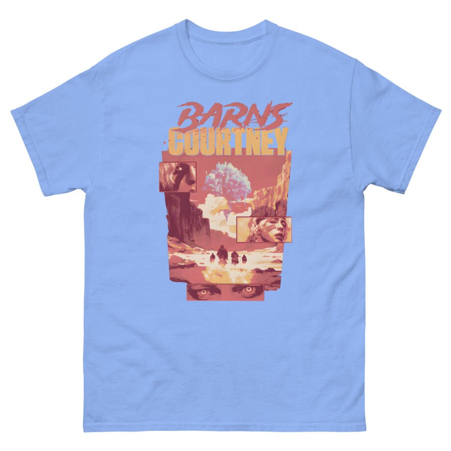 Barns Courtney Nomads on Burgundy Unisex classic tee