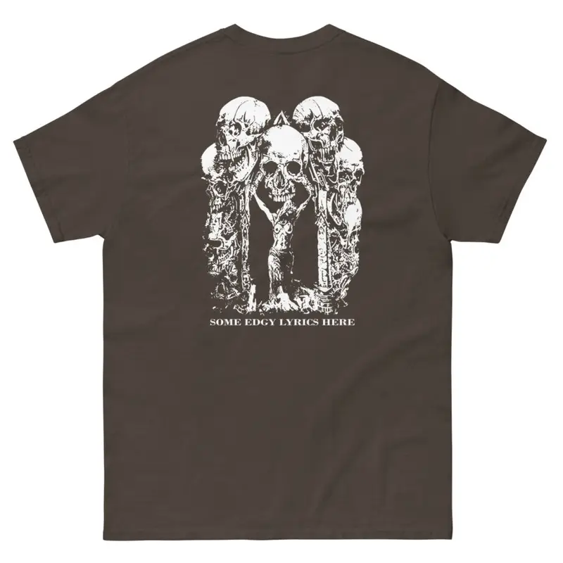 Paleface Swiss Edgy Halloween Unisex classic tee
