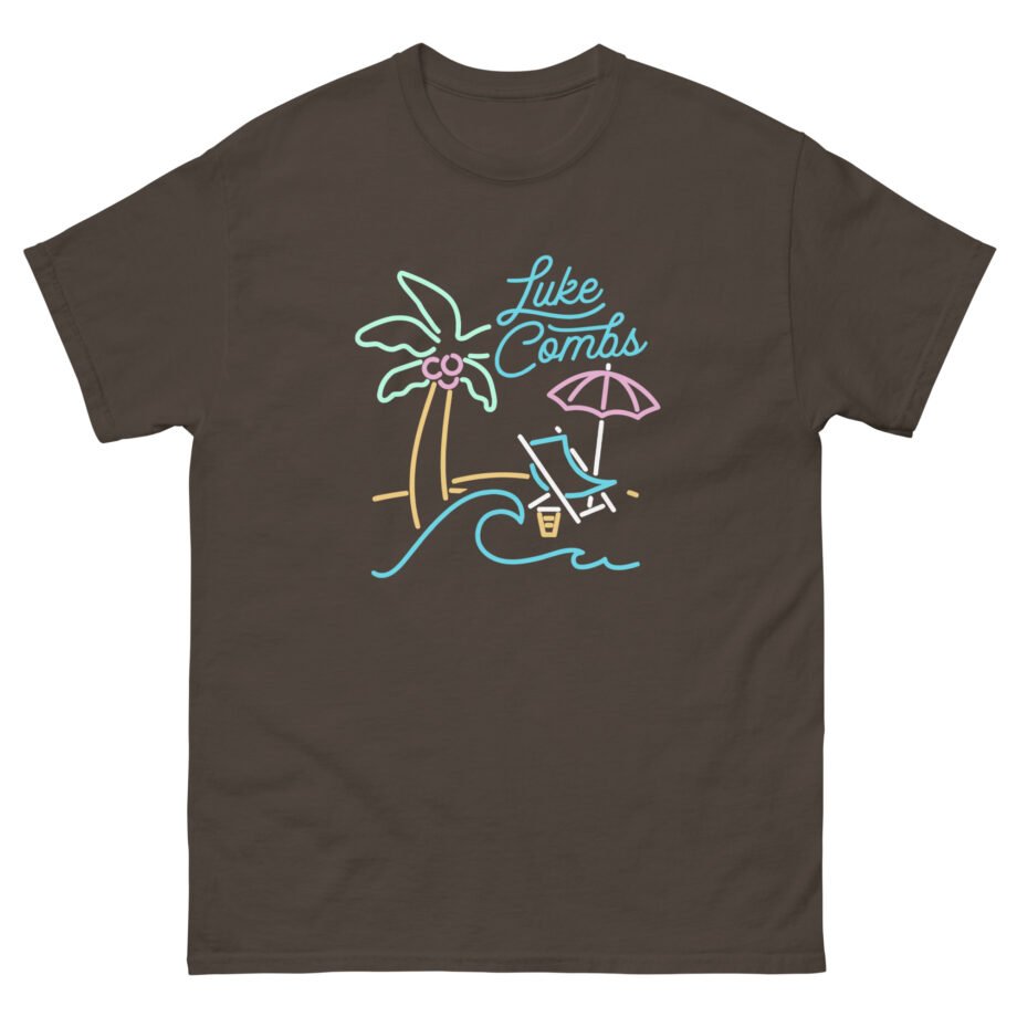Luke Combs Neon Beach Unisex classic tee